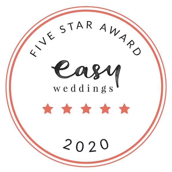 Top Shelf Music is an Easy Weddings Five-Star Supplier for 2020